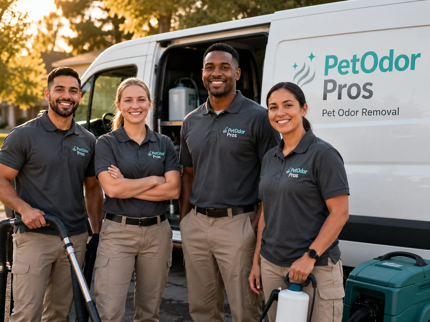 Pet Odor Removal team serving Start, LA